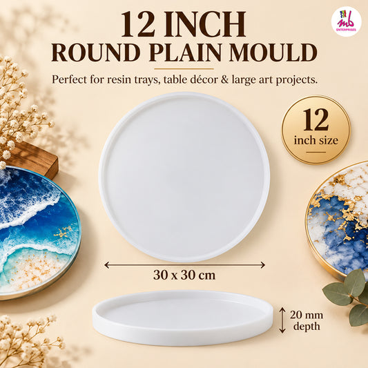 12inch Plain Round Mould