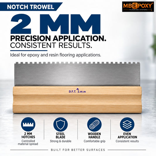 Notch Trowel 2mm