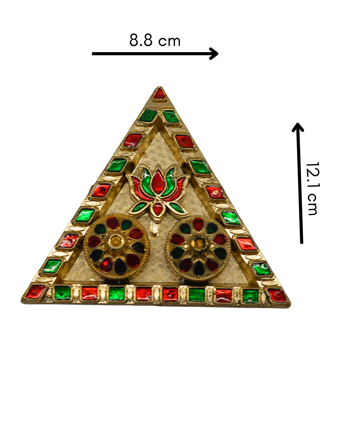 Triangle Pooja Thali