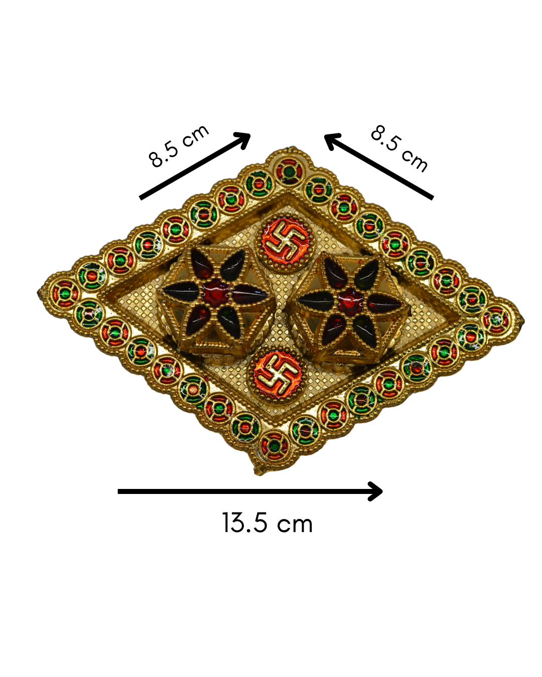 Barfi pooja thali
