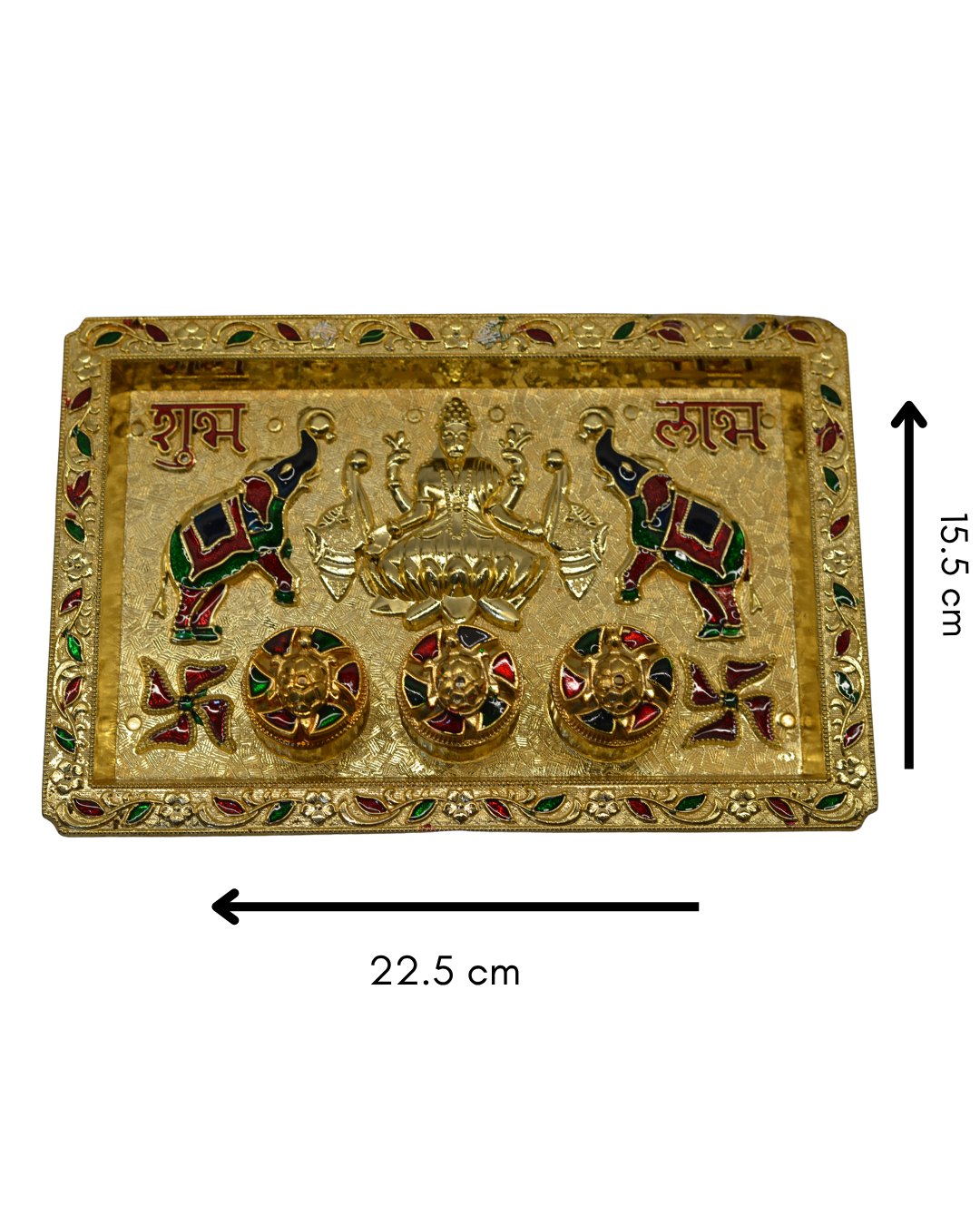 6"*9"laxmi hathi thali
