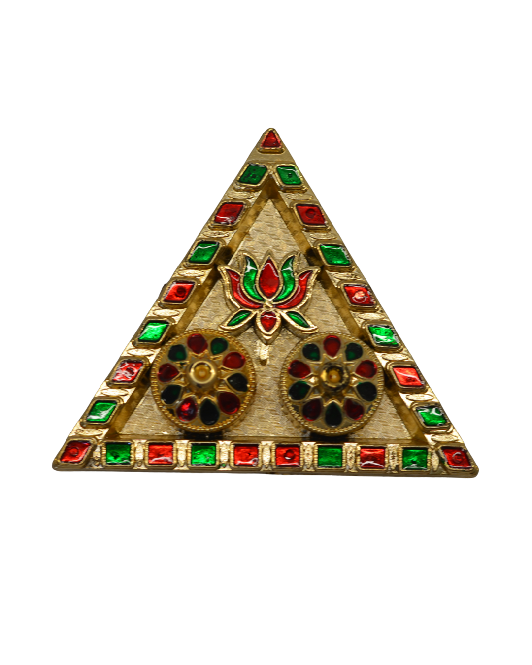 Triangle Pooja Thali
