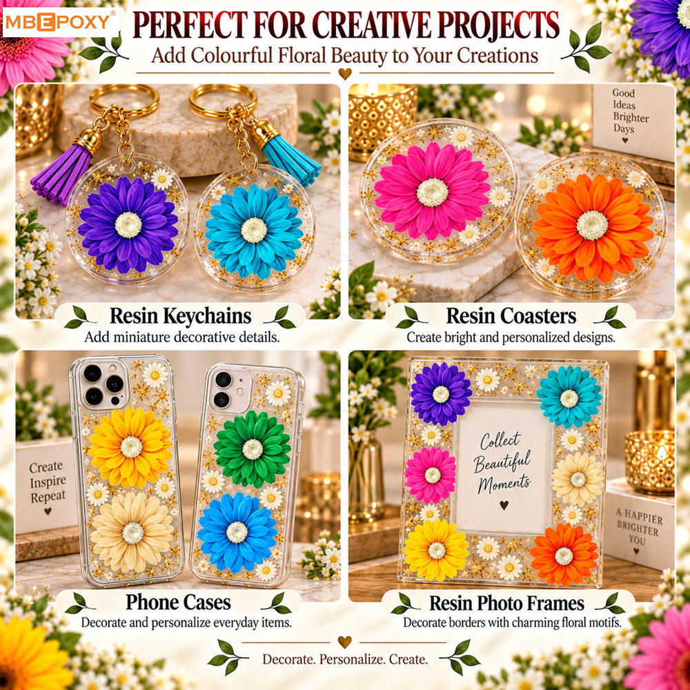 Rainbow Daisy Grid