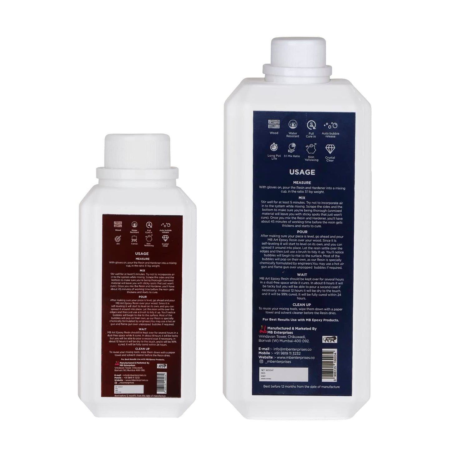 MBEPOXY® Table Top Deep Cast Resin (18-20 MM)