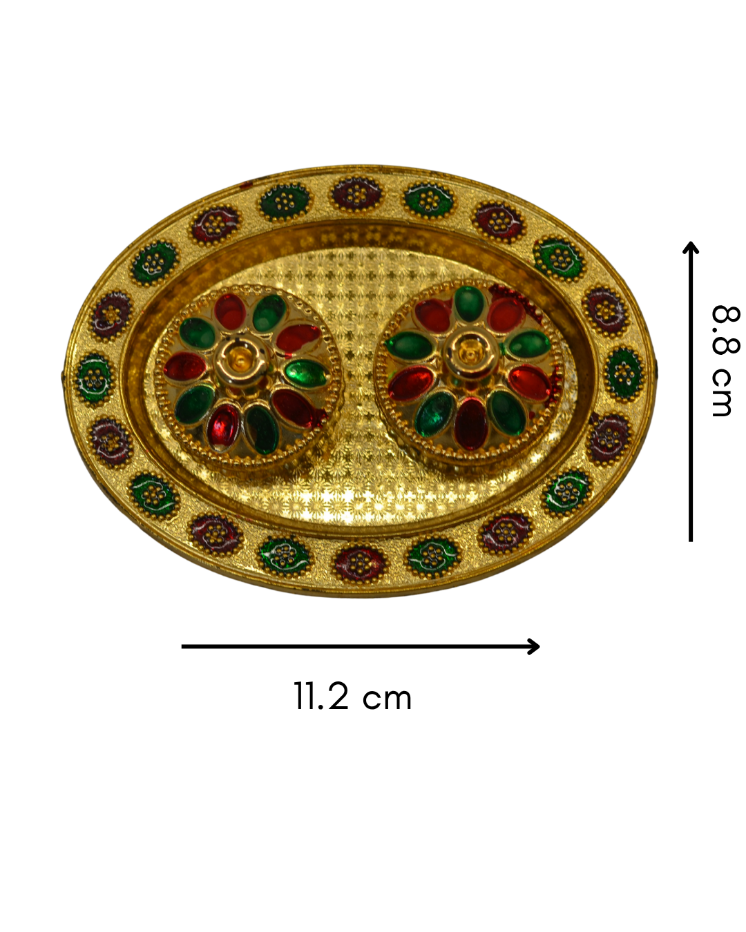 Big Oval pooja thali