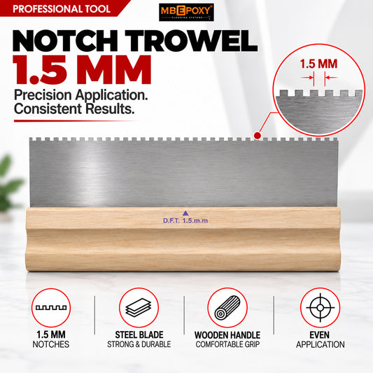 Notch Trowel 1.5mm
