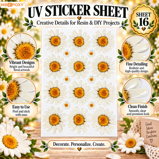 White Daisy Grid