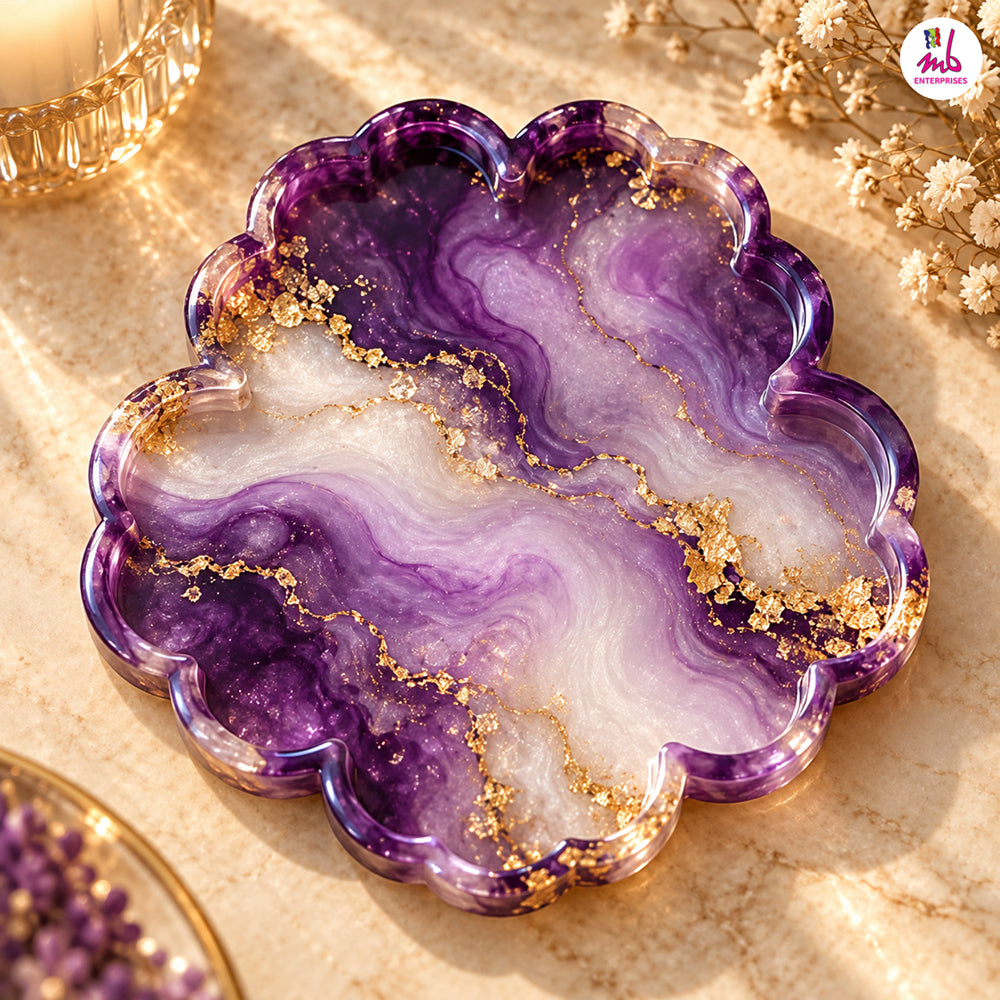 4.5inch Flower Coaster Mould