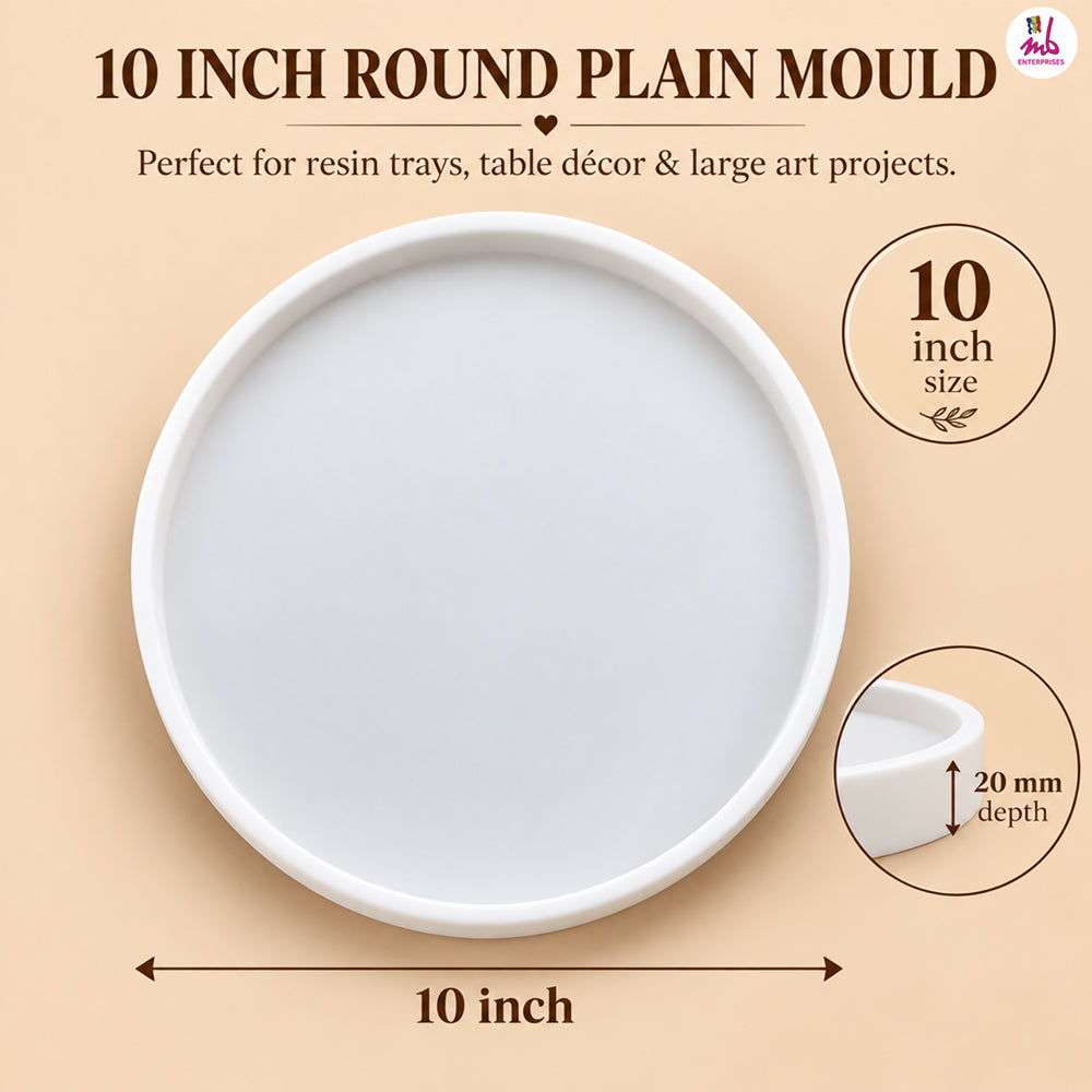 10inch Plain Round Mould
