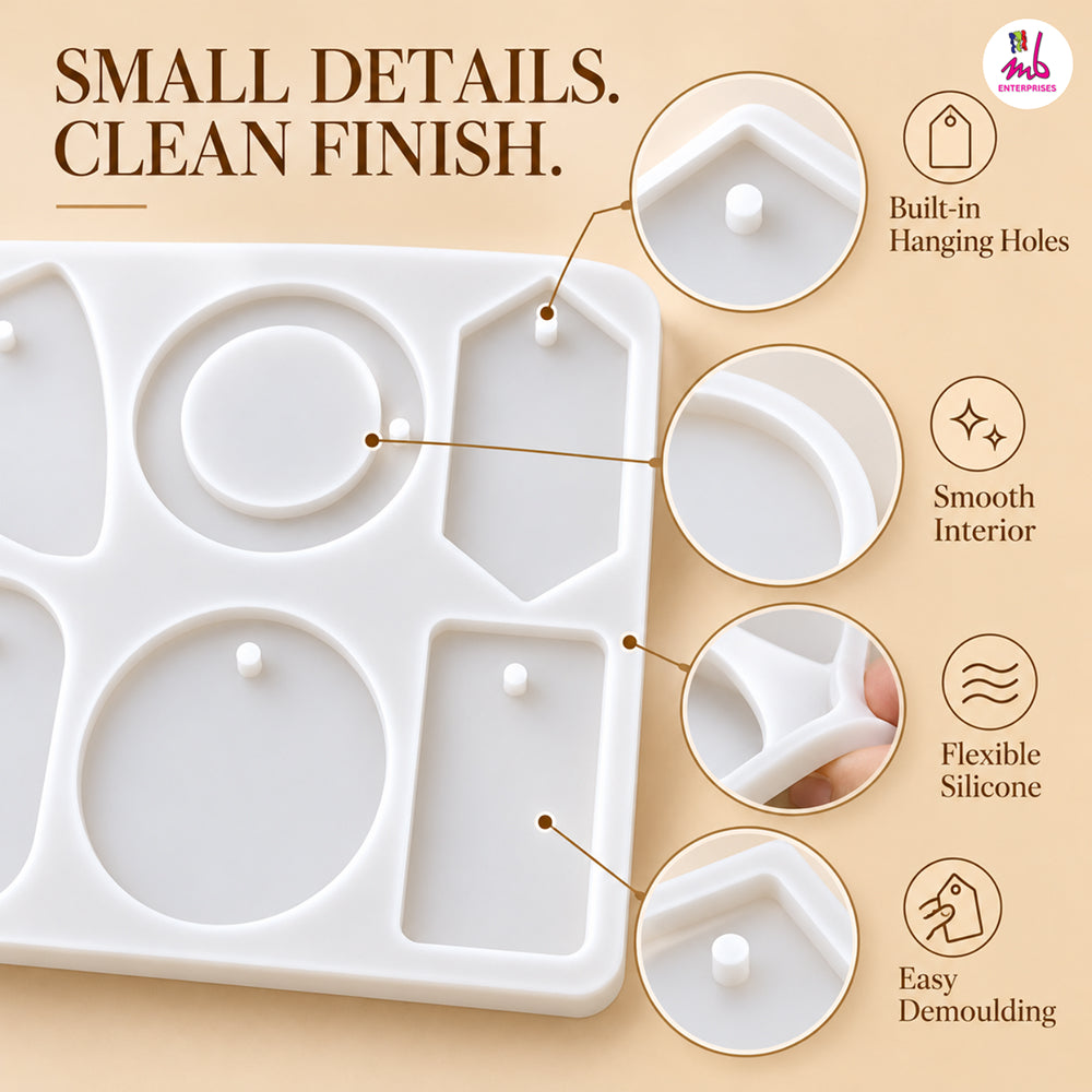 6pcs Tag Mould
