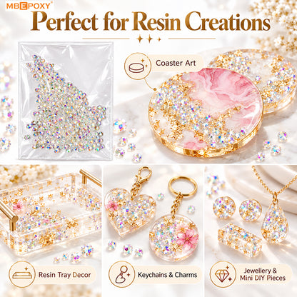 Mini Crystral Transparent Stones