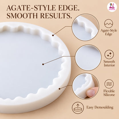 3 Inch Agate Round Mould