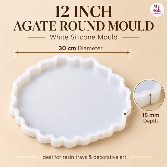 12inch Agate Round Mould