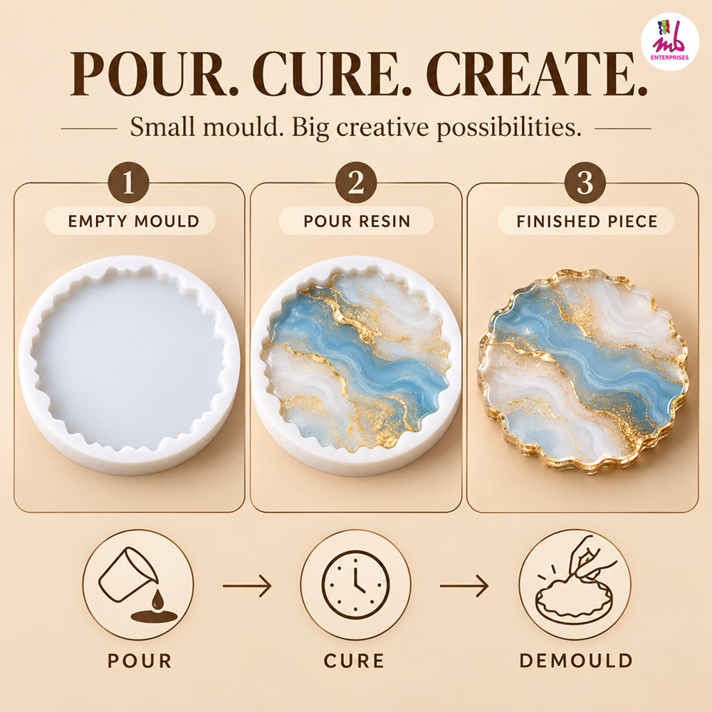 3 Inch Agate Round Mould