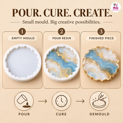 3 Inch Agate Round Mould