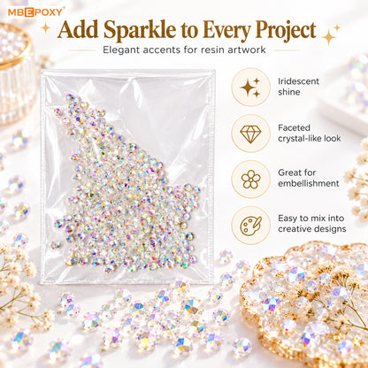 Mini Crystral Transparent Stones