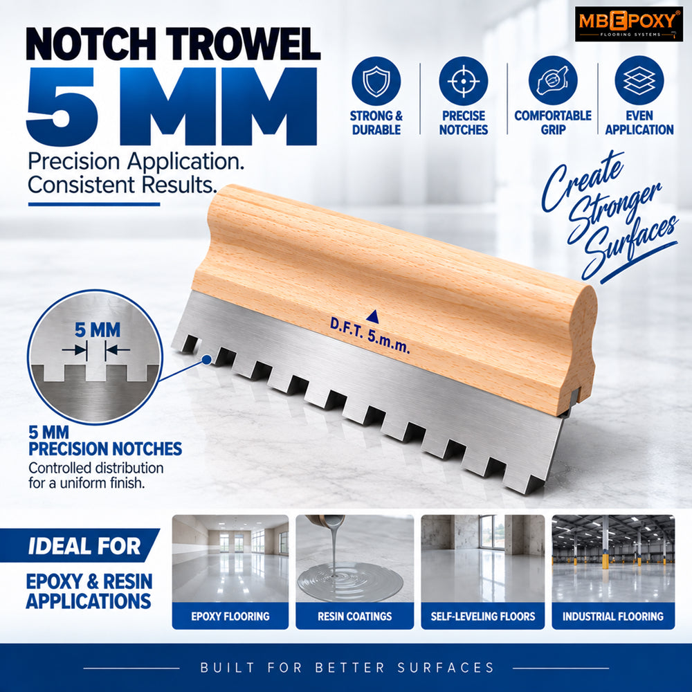 Notch Trowel 5mm