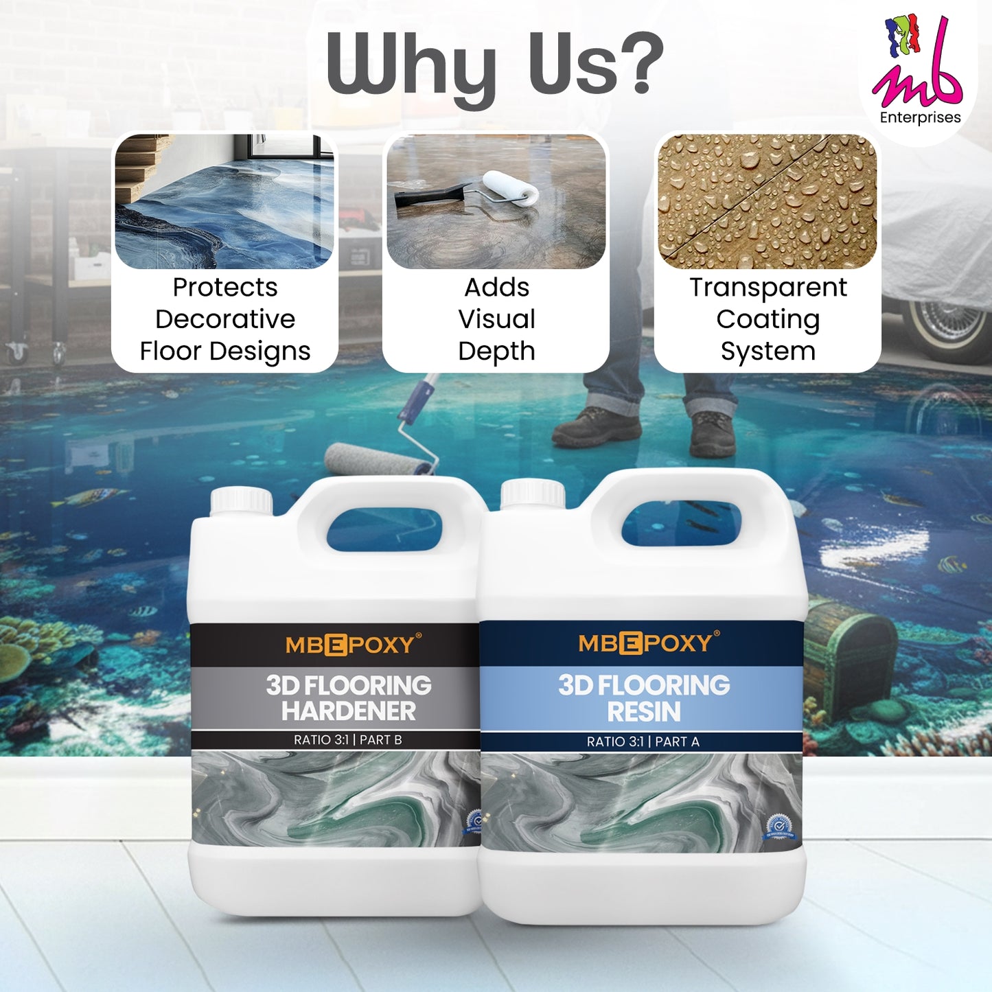 MBEPOXY® 3D Flooring Resin