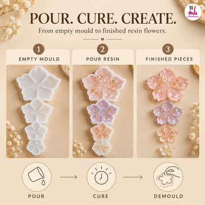 4 in1 Flower Mould