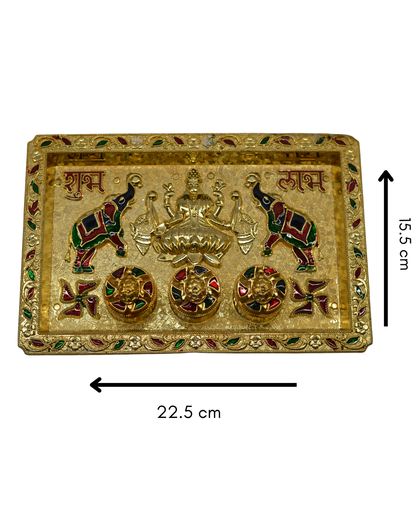 6"*9"laxmi hathi thali