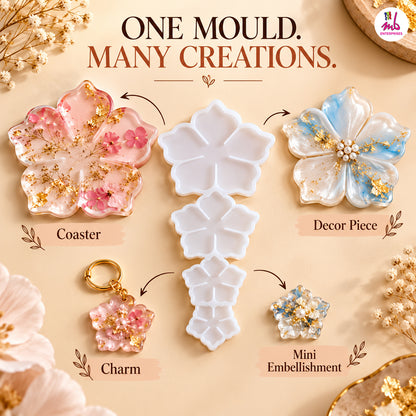 4 in1 Flower Mould