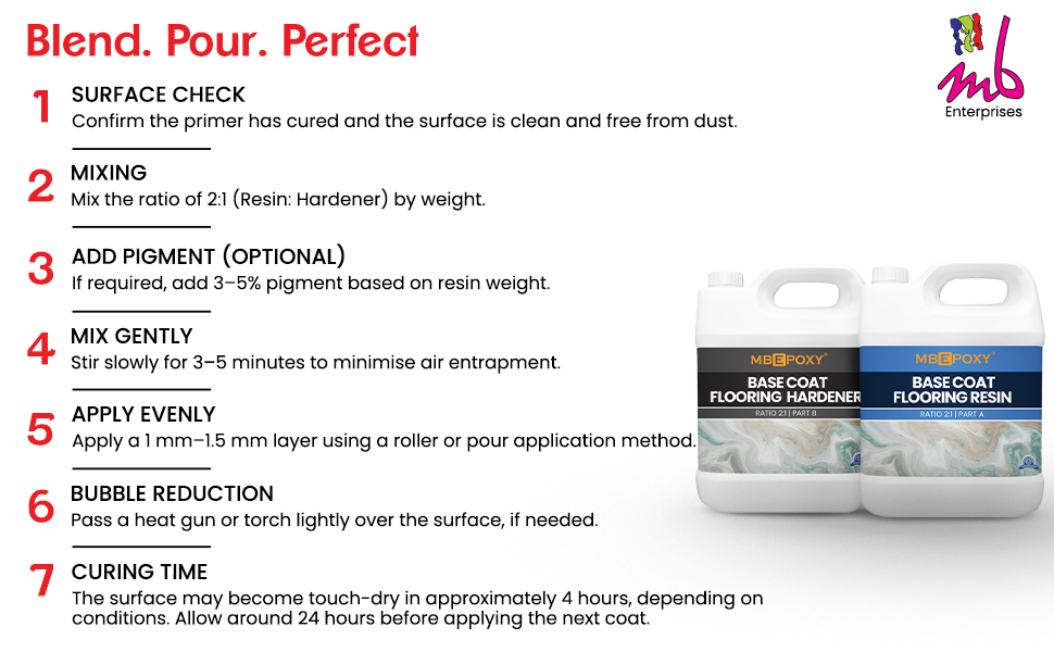 MBEPOXY® Base Coat Flooring Resin