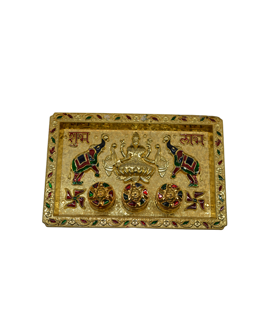 6"*9"laxmi hathi thali