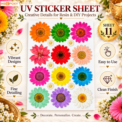 Gerbera Daisy Grid