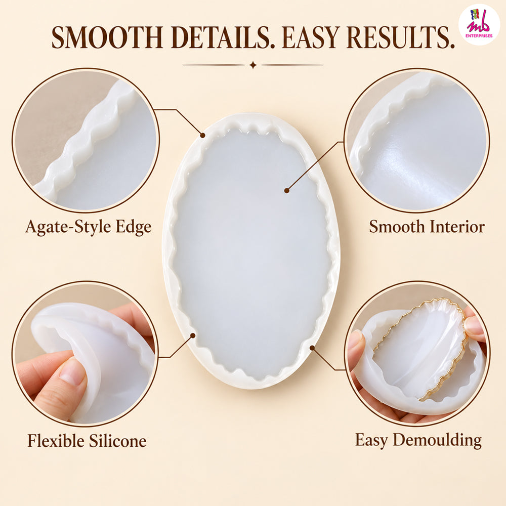 5inch Agate Round Mould