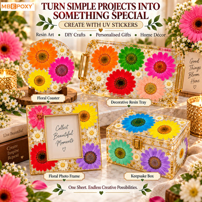 Gerbera Daisy Grid