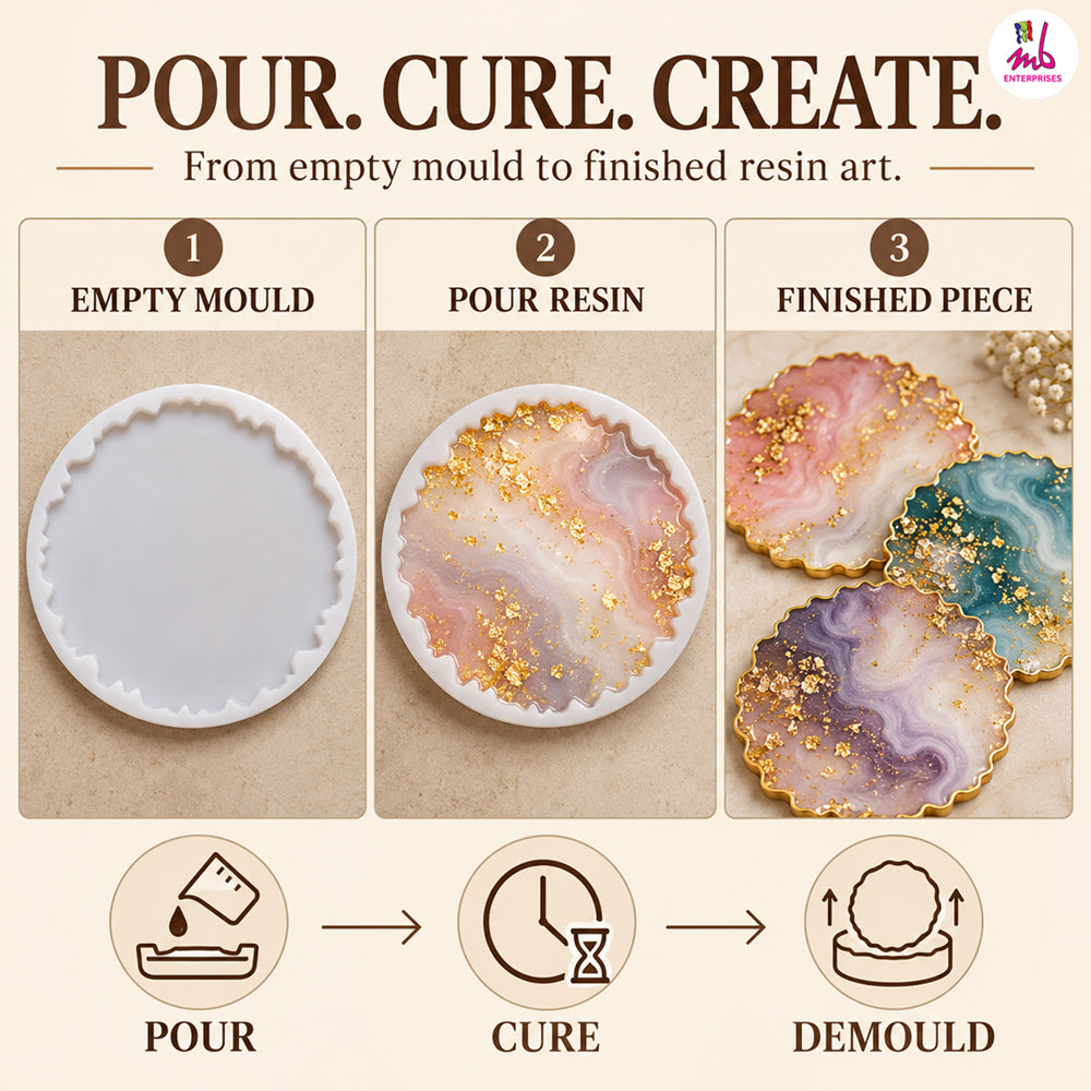 8inch Round Agate Thin Mould