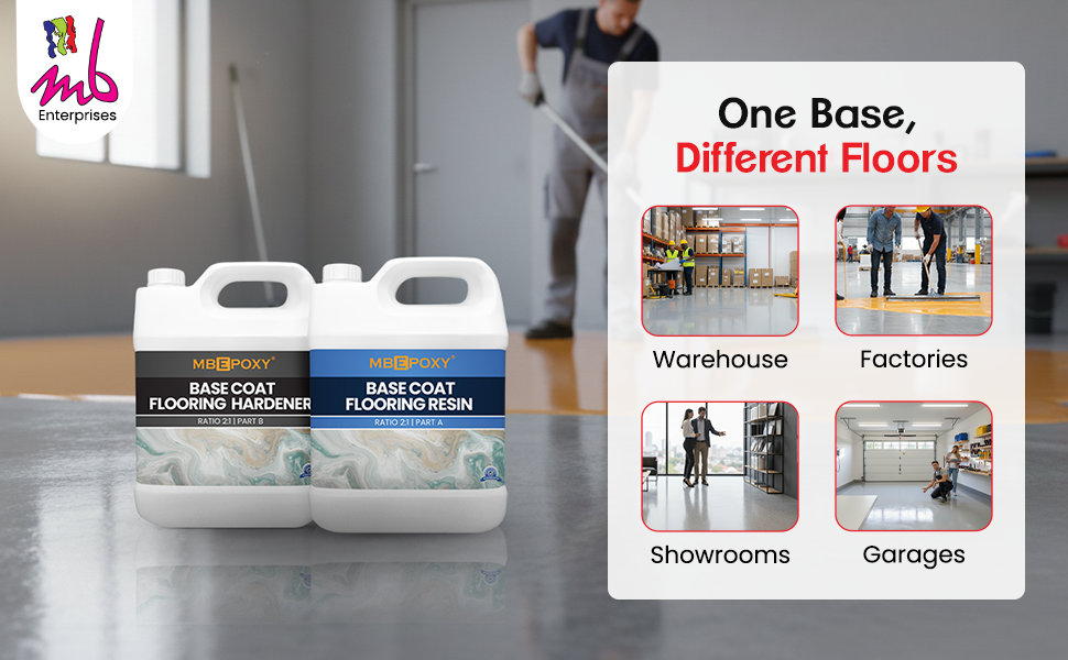 MBEPOXY® Base Coat Flooring Resin