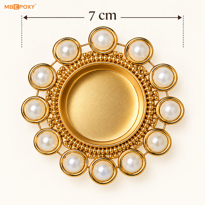 Resin Pooja Thali Moti Diya