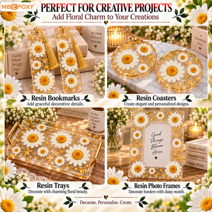 White Daisy Grid