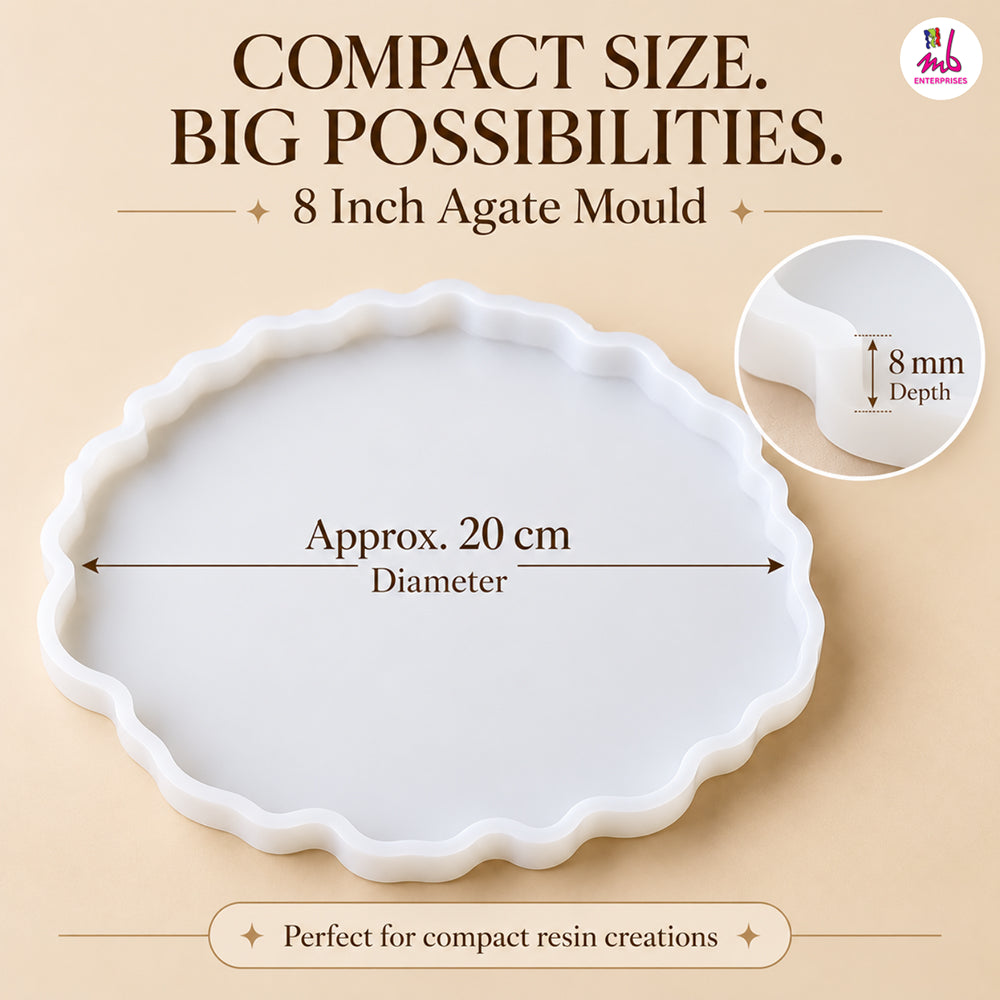 8inch Agate Round Mould