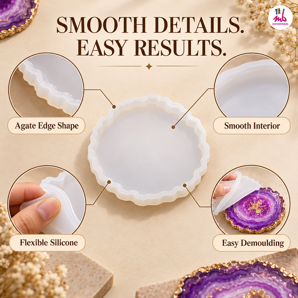 6inch Agate Round Mould