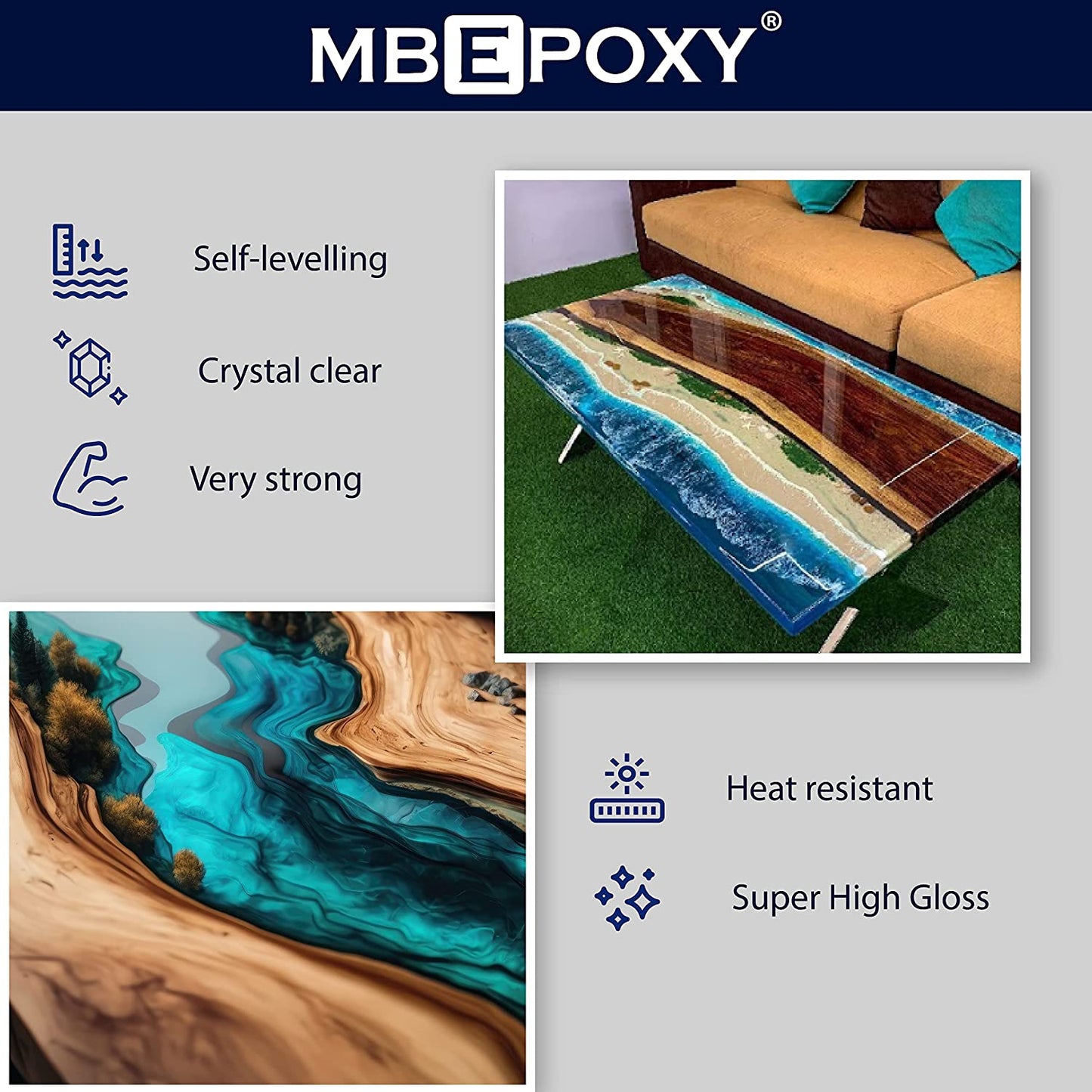 MB Epoxy Table Top Resin (08-10 mm)