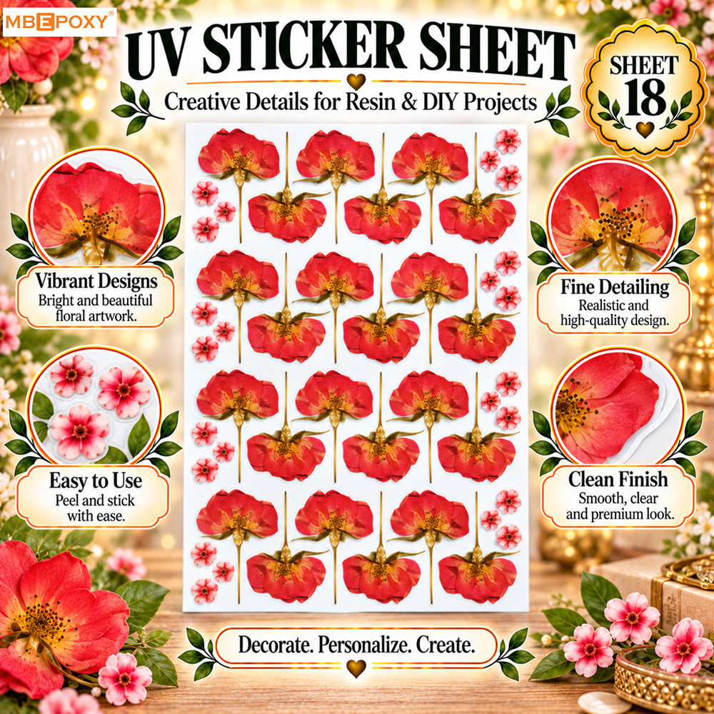 Red Poppy Grid