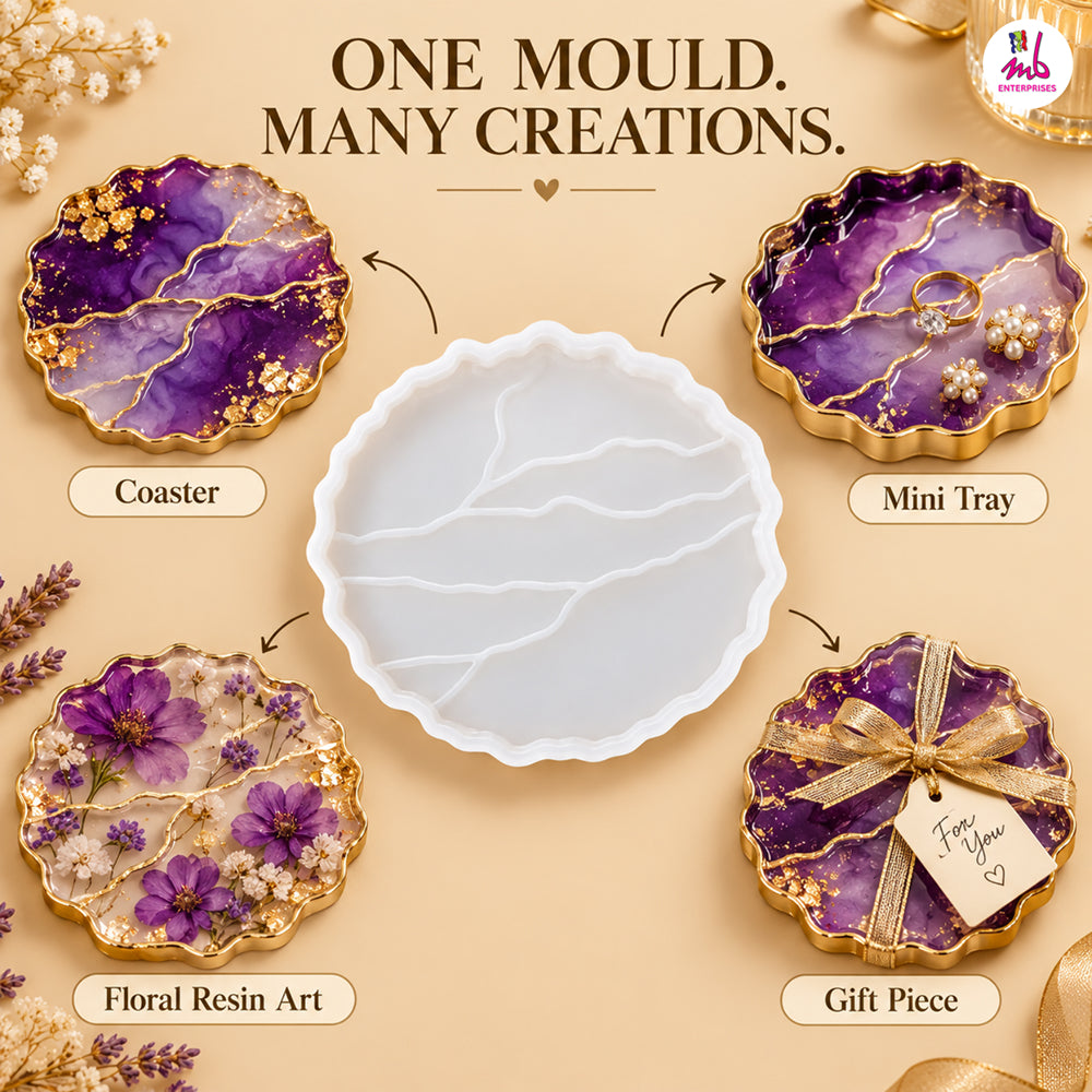 4inch Outliner Coaster Mould
