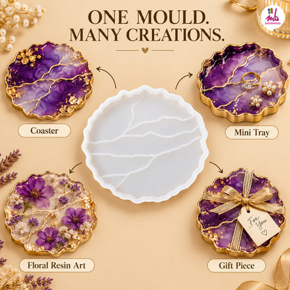 4inch Outliner Coaster Mould
