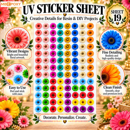Rainbow Flower Dots