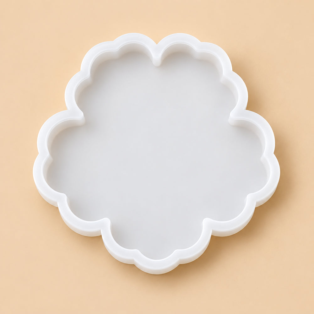 4.5inch Flower Coaster Mould
