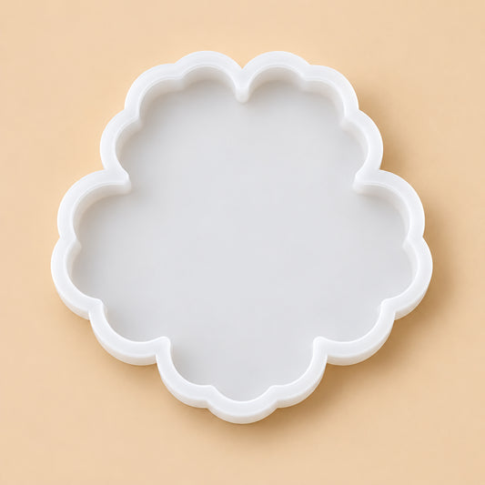 4.5inch Flower Coaster Mould