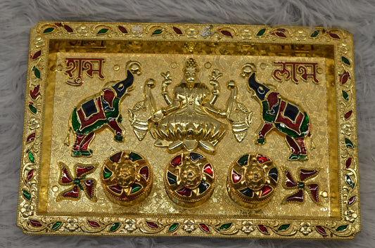 6"*9"laxmi hathi thali