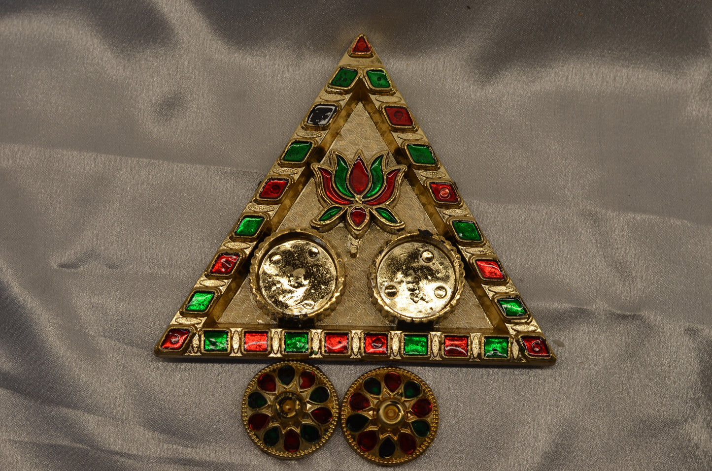 Triangle Pooja Thali