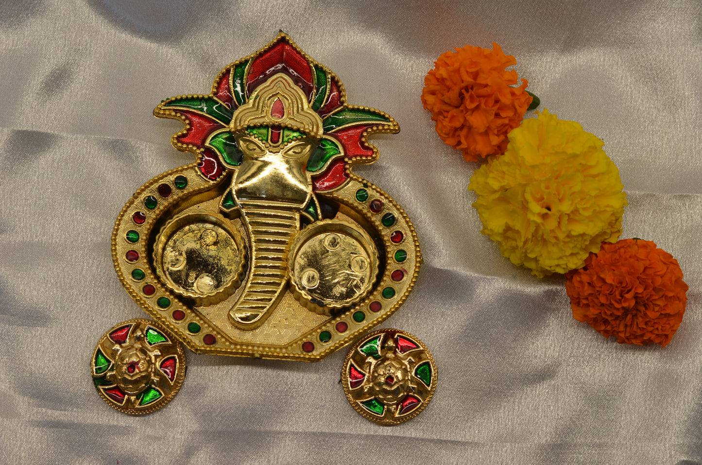 kalash 3d pooja thali