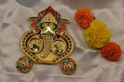 kalash 3d pooja thali