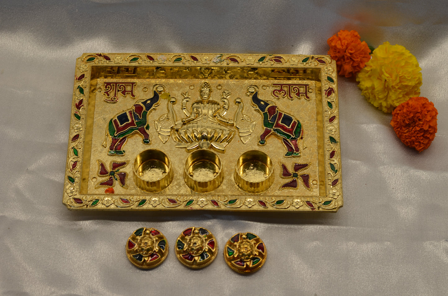 6"*9"laxmi hathi thali