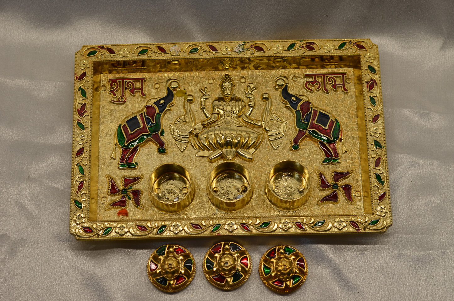 6"*9"laxmi hathi thali
