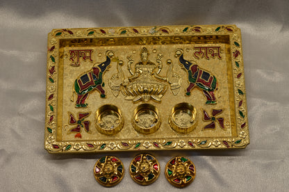 6"*9"laxmi hathi thali